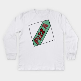 krusty Krab pizza Kids Long Sleeve T-Shirt